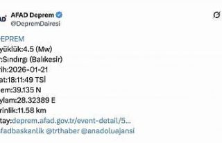 Sındırgı’daki 4.5’lik deprem Bursa’da da...