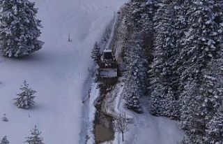 Sinop’ta karla mücadele çalışmaları devam ediyor