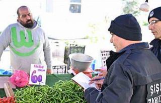 Şişli’de semt pazarlarında fahiş fiyat denetimi