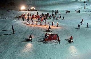 Sivas Yıldız Dağı’nda kayak sezonu halaylarla...