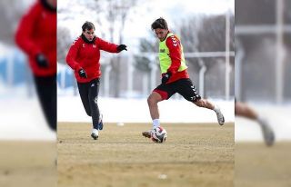 Sivasspor’da Amed Sportif Faaliyetler maçı hazırlıkları...