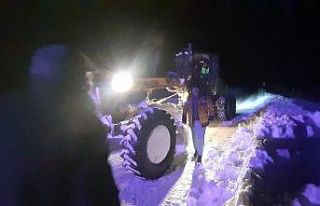 Sivas’ta kar esareti: Hastaya 4 saatte ulaşıldı