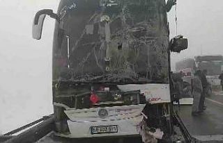 Sivas’ta sis zincirleme kazaya neden oldu: 7 yaralı