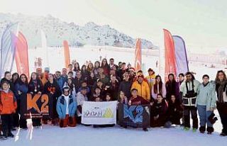 Snowboard İl Birinciliği müsabakaları sona erdi