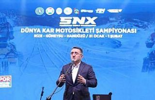 SNX Türkiye Dünya Kar Motosikleti Şampiyonası’nın...