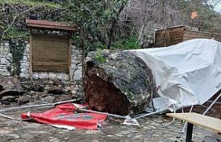 Soma’da meydana gelen heyelan korkuttu