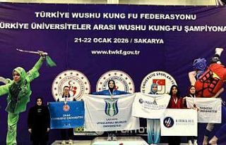 SUBÜ Wushu’da Türkiye şampiyonu oldu