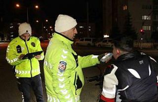 Sultandere’de asayiş ve trafik denetimi yapıldı