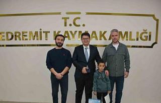 Süphan İlkokulu öğrencisi ‘Kitap Van’ projesinde...