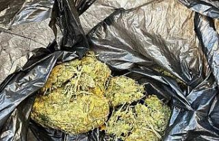 Şüpheli araçtan 50 gram esrar çıktı