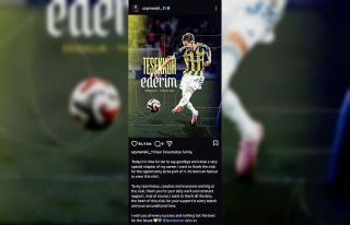 Szymanski, Fenerbahçe’ye veda etti