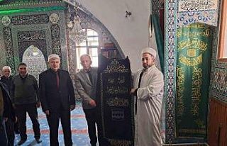 Tarihi Büğdüz Mahalle Camii’nin geleneksel motiflerle...