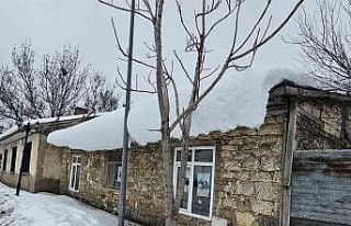 Tarihi Harputta dondurucu soğuklar etkisini sürdürüyor