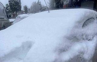 Tavşanlı’da şehir içi ve yüksek kesimler beyaza...