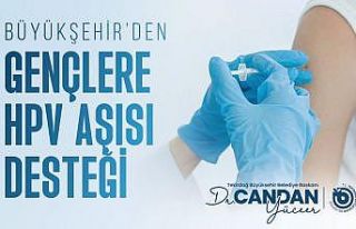 Tekirdağ Büyükşehir’den gençlere HPV aşısı...