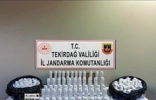 Tekirdağ’da narkotik operasyonu: Yüklü miktarda...
