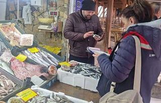 Tekirdağ’da perakende balık satış yerlerine...