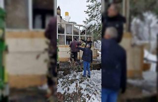 Tomarza’da yangın