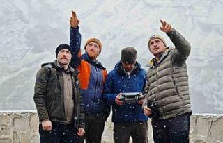 Tortum Gölü’nde kış ortası kuş sayımı yapıldı