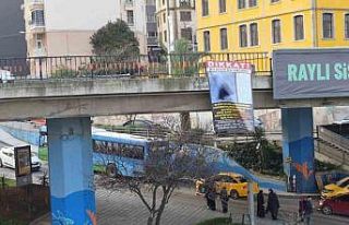 Trabzon’da garip afiş
