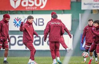 Trabzonspor, Kasımpaşa maçı hazırlıklarına...