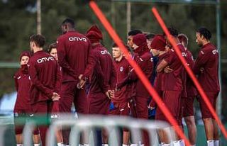 Trabzonspor’da Fethiyespor maçı hazırlıkları...