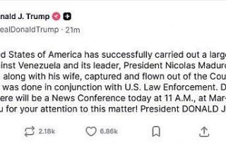 Trump, Venezuela’ya saldırıyı doğruladı: "Maduro...