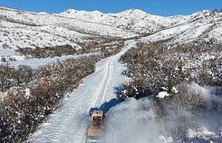 Tunceli’de 123 köy yolu ulaşıma kapalı
