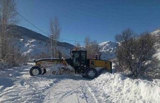 Tunceli’de 298 köy yolunda çalışmalar sürüyor