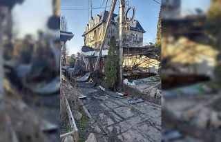 Ukrayna’nın Herson’daki İHA saldırısında...