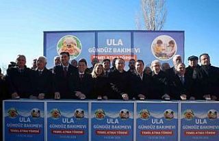 Ula Gündüz Bakımevinin temeli atıldı