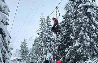 Uludağ’da telesiyej arızası: Mahsur kalan tüm...