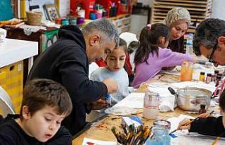 Uşak Belediyesi sömestr tatilinde çocukları çeşitli...