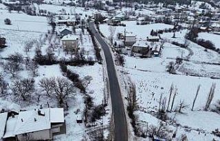 Uşak’ın yüksek kesimleri beyaza büründü