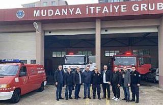 Üsküp’ten itfaiye gönüllü timleri Mudanya’da