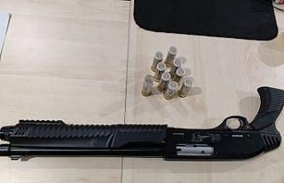Uzunköprü’de ruhsatsız av tüfeği ele geçirildi