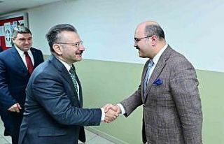 Vali Aksoy’dan veda ziyaretleri