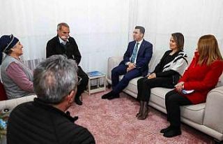 Vali Aygöl’den üç kuşağı buluşturan aileye...