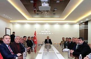 Vali Bozkurt, Patnos’ta incelemelerde bulundu