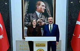 Vali Hüseyin Aksoy, Almanya Başkonsolosu Dr. Regine...