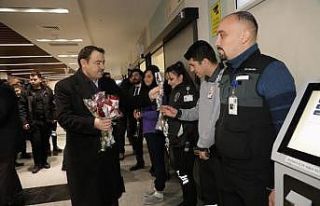 Vali Işın, yılbaşında görevleri başındaki...