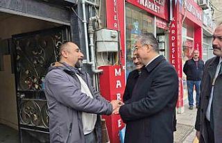 Vali Yılmaz’dan esnaf ziyareti