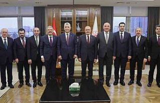 Van TSO heyeti Ticaret Bakanı ile görüştü