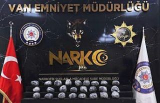 Van’da 26 kilo 160 gram metamfetamin ele geçirildi