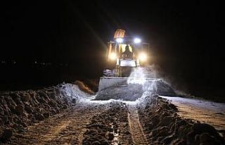 Van’da kardan dolayı kapanan 625 yoldan 469’u...