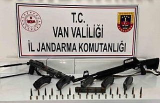 Van’da silah ve mühimmat ele geçirildi