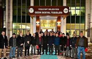 Yeşilyurt’ta yarım asırlık emekler plaketle...