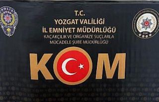 Yozgat’ta 20 bin makaron ele geçirildi