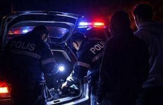 Yozgat’ta yılbaşı denetiminde uyuşturucu madde...