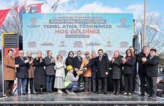 Yunus Emre Sosyal Tesisinin temeli törenle atıldı